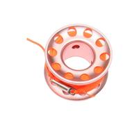 Lerpwige Aluminium Alloys Freediving Finger Spools Dive Rolls Diving Spools Finger Rollers with Double Bolts that Hold the Clip Last