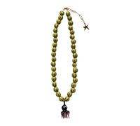 Lerpwige Animal Shaped Glass Necklace Vibrant Color Ceramic Beads Neckchain Stylish Jewelry Birthdays Anniversaries Festive Jewelry Birthdays