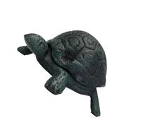 Lerpwige Animal-Themed Cast Iron Turtle Keys Hider - Outdoor & Indoor Hidden Keys Storage Garden Decor For Jewelry Rings Spare Holders