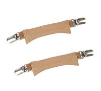 Lerpwige Anti Slip Leather Sandal Straps with Reinforced Alloy Clasps Adjustable Elastic Heel Strap for Daily Walking Traveling Adjustable Shoe Laces