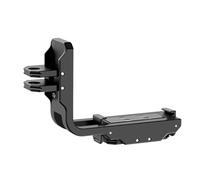 Lerpwige Auto Aligning Mount For 360 Cameras Horizontal/Vertical Conversion Aluminum Construction Space Saving Adapter Vlog Filmmaking Bracket