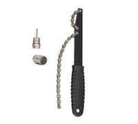 Lerpwige Bicycle Sprocket Remover Bicycle Cassette Locking Ring Removal Tool Bicycle Chain Whip Tool Bicycle Cassette Removal Tool