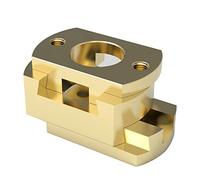 Lerpwige Brass Coupling T8 Z Axles Hot Bed Screw Square Bronze Couplings for 3D Printer Ender3 V2 CR10/CR10S