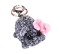 Lerpwige Charm Hamster Plushie Key with Musical Note Unique Friendship Gifts for Fashionable People Women Ladies