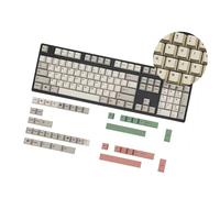 Lerpwige Classical 149key Backlight Keycap English/Korean/Japanese/Russian for Mechanical Keyboards Featuring Wear Resistant Comfortable Typing Keycaps