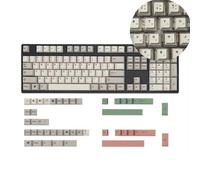 Lerpwige Classical 149key Backlight Keycap English/Korean/Japanese/Russian for Mechanical Keyboards Featuring Wear Resistant Comfortable Typing Keycaps