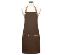 Lerpwige Cooking Apron Oil Resistant Overalls Kitchen Work Wear Restaurant Cafe Bag Chef Work Apron