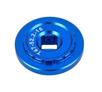 Lerpwige Corrosion-Resistant Aluminum Alloy Bottom Bracket Adapter for Drive Train Optimization Longevity Bike Bottom Bracket Removal Socket