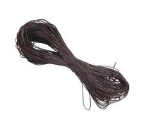 Lerpwige Cotton Waxed Thread Braiding Cord String 65.61yardX1mm Weaving Thread for Bracelets Necklaces Jewelry Crafting Project Cord