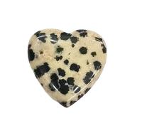 Lerpwige Delicate Heart Necklace Pendant Heart Jewellery Findings Stone Texture Suitable for Jewellery Development and Accessories