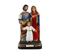 Lerpwige Detailed Resin Sculpture Holy Mother Child Statue Catholic Figurine Ideal For Devotional Space Gift Giving For Family Resin Sculpture