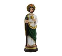 Lerpwige Detailed Resin Sculpture Holy Mother Child Statue Catholic Figurine Ideal For Devotional Space Gift Giving For Family Resin Sculpture