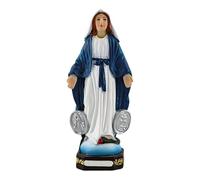 Lerpwige Detailed Resin Sculpture Holy Mother Child Statue Catholic Figurine Ideal For Devotional Space Gift Giving For Family Resin Sculpture