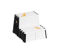 Lerpwige Double Layer Step Stool Foldable 2-Tier Toddler Portable Folding Stool Adult
