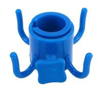 Lerpwige Durable Beach Umbrella Hanger 4 Prong Hook Adjustable Easy Install Lightweight Portable Plastic Modern Minimalist Umbrella Mount Beach Items