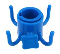 Lerpwige Durable Beach Umbrella Hanger 4 Prong Hook Adjustable Easy Install Lightweight Portable Plastic Modern Minimalist Umbrella Mount Beach Items