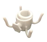 Lerpwige Durable Plastic Beach Umbrella Hanger 4 Prong Hook Camping Travel Accessory