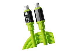 Lerpwige Duty 240W Charging Cord LED Screen Shows Voltages Current Supports PD3.1 for Gaming Laptops and Smartphones Power Extension Cord