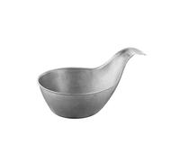 Lerpwige Easy to Clean 304 Stainless Steel Sauce Cup with Nonslip Handle Condiment Container Kitchen Essential Stainless Steel Condiment Cup