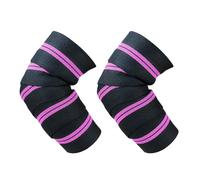 Lerpwige Elbow Sleeves Weight Lifting Elbow Compression Sleeve Adjustable Elbow Wraps Weight Lifting Supportive Elbow Support