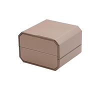 Lerpwige Elegant Jewellery Storage Box Portable Travel Authority Ring Organiser PU Display Storage Box for Earring Rings Jewellery