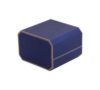 Lerpwige Elegant Jewellery Storage Box Portable Travel Authority Ring Organiser PU Display Storage Box for Earring Rings Jewellery