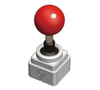 Lerpwige Ergonomic Retro Joystick Keycaps Authentic Gaming Keycap Easy Installation Color Selection