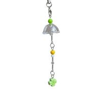 Lerpwige Exquisite Tomato and Knock Design Keyring Phone Lanyard Stylish Bag Hanging Ornament Symbol for Happiness and Abundance