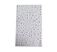 Lerpwige Facial Rhinestones Beads Sparkling Face Jewellery Beauty Diamonds Unique Make Up Enthusiasts Gemstone For Social Gatherings