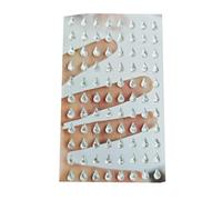 Lerpwige Facial Rhinestones Beads Sparkling Face Jewellery Beauty Diamonds Unique Make Up Enthusiasts Gemstone For Social Gatherings