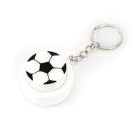 Lerpwige Fashion 3D Printed Sports Round Keychain Including Basketball, Baseball, Football, Tennis to Reduce Stress