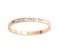 Lerpwige Fashion bracelet with three diamonds, comfortable to wear and sturdy, one size, as described
