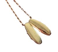 Lerpwige Fashionable Little Ballet Dancer Charm Necklace Portable Comfortable Clothes Raster