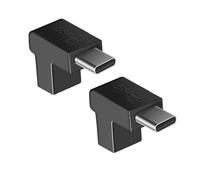 Lerpwige Fast Speed USB 3.1Type C Female To Male Converter Adapter Fast Speed Data Transfer For Digital Enthusiasts 2PCS