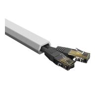 Lerpwige Floor Cable Guard PVC Trumking Cord Protector Self-Adhesive Power Supply Cable Hider Extension Electric Wire Slot Management