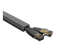 Lerpwige Floor Cable Guard PVC Trumking Cord Protector Self-Adhesive Power Supply Cable Hider Extension Electric Wire Slot Management
