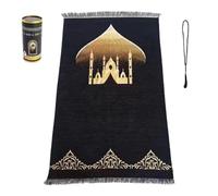 Lerpwige Foldable Mat Practical Worship Mat Carrying Prayer Mat Rosary Beads Prayers