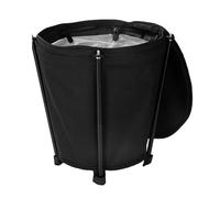 Lerpwige Folding Camping Rubbish Can Garden Bin Bag with Lid Reusable Garden Waste Bag Portable Bin Container Duration