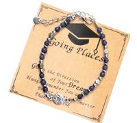 Lerpwige Gemstones Opening Bead Bracelet End of Year Gift Women Jewelry for College with Presentation Box Pearl Bracelet, one size, as described