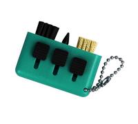Lerpwige Golfs Slot Cleaning Brushes Portable Club Cleaner Retractable Multiple 3 In 1 Golfs Brushes Pocket Carry Tool Slot Cleaning Brush Maintenance