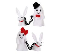Lerpwige Halloween Topics Crochet Kit Knitting Knitting Supplies with Step by Step Video Tutorial Course for Beginners Kids Adults