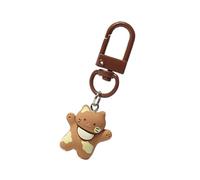 Lerpwige Happy Cats Keychain Fashion Keyring Charm Simple Daily Accessories Beautiful Backpack Pendant for Trendy Women