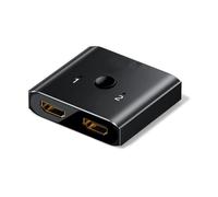 Lerpwige HDMIs Splitter 4K@60Hz/8K60Hz BiDirectional HDMIs Switcher Compactly Design For TVs Box Game Consoles Laptop 2in1Out