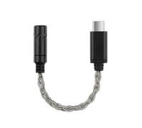 Lerpwige Headphone Adapter Sound Conversion Type C to 3.5mm Supporting 384kHz and 24bit Sound Output for Superior Music Type C Headphone Adapter