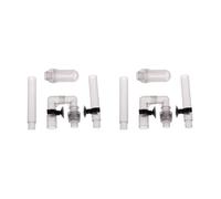 Lerpwige HW-602B/HW-603B Water Pipe Filter External Hose Connections Water Pipe Quick Hoses Double Female Repair Pool