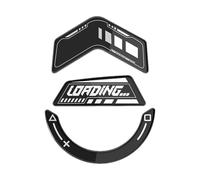 Lerpwige Improved Rocky Glass Mouse Feet Pads Skates For G502X Sticker High Smoothness Pads Skates Holding Elements