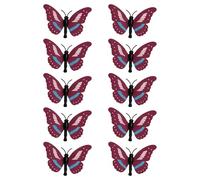 Lerpwige Interactively Butterfly Cats Toy for Hour of Fun Stimulating Natural Instincts Enhancing Cats Happiness Health ABS Toy