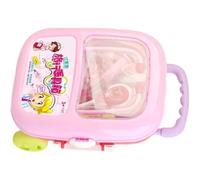 Lerpwige Kids Pretend Play Doctor Travel Case Medicals Tool Interactive Learning Toy For Preschoolers And Toddler Roleplay Simulation Medicals Toy