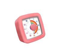 Lerpwige Kids Time Management Tool Visual Rainbow Timer for Focusing Training Battery Release Mechanical Learning Clock Focusing Tool for Children
