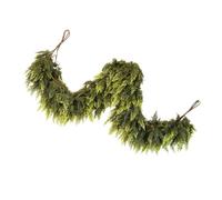 Lerpwige Luxury Artificial Pine Wreath Flexible Wire Branch Realistic Texture for Fireplaces Glasses Table Decoration Christmas Decoration Flexible Garland Branches DIY